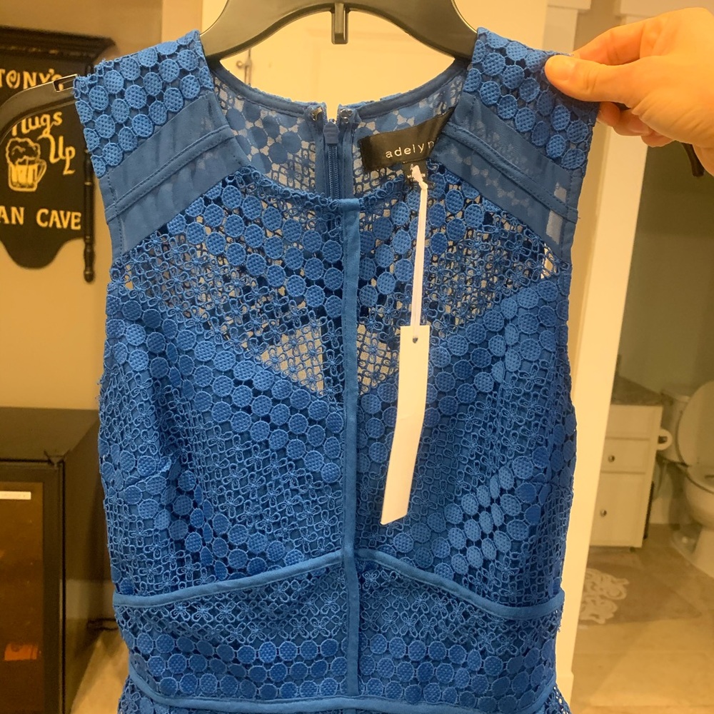 Bright blue Lulu’s dress - Picture 5 of 6